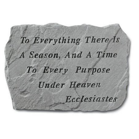 KAY BERRY INC Kay Berry- Inc. 69120 To Everything There Is A Season - Memorial 18 Inches x 13 Inches 69120